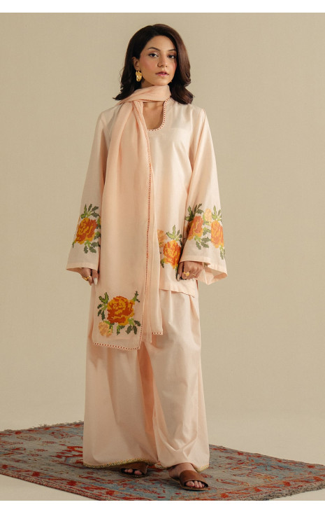 Peach Outfit